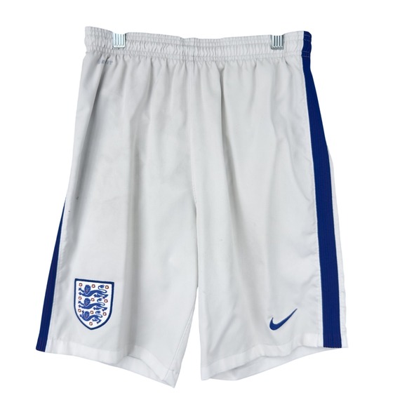 Nike Dri Fit Soccer Practice Shorts Youth XL Athletic Lined England Futbol - Picture 1 of 10